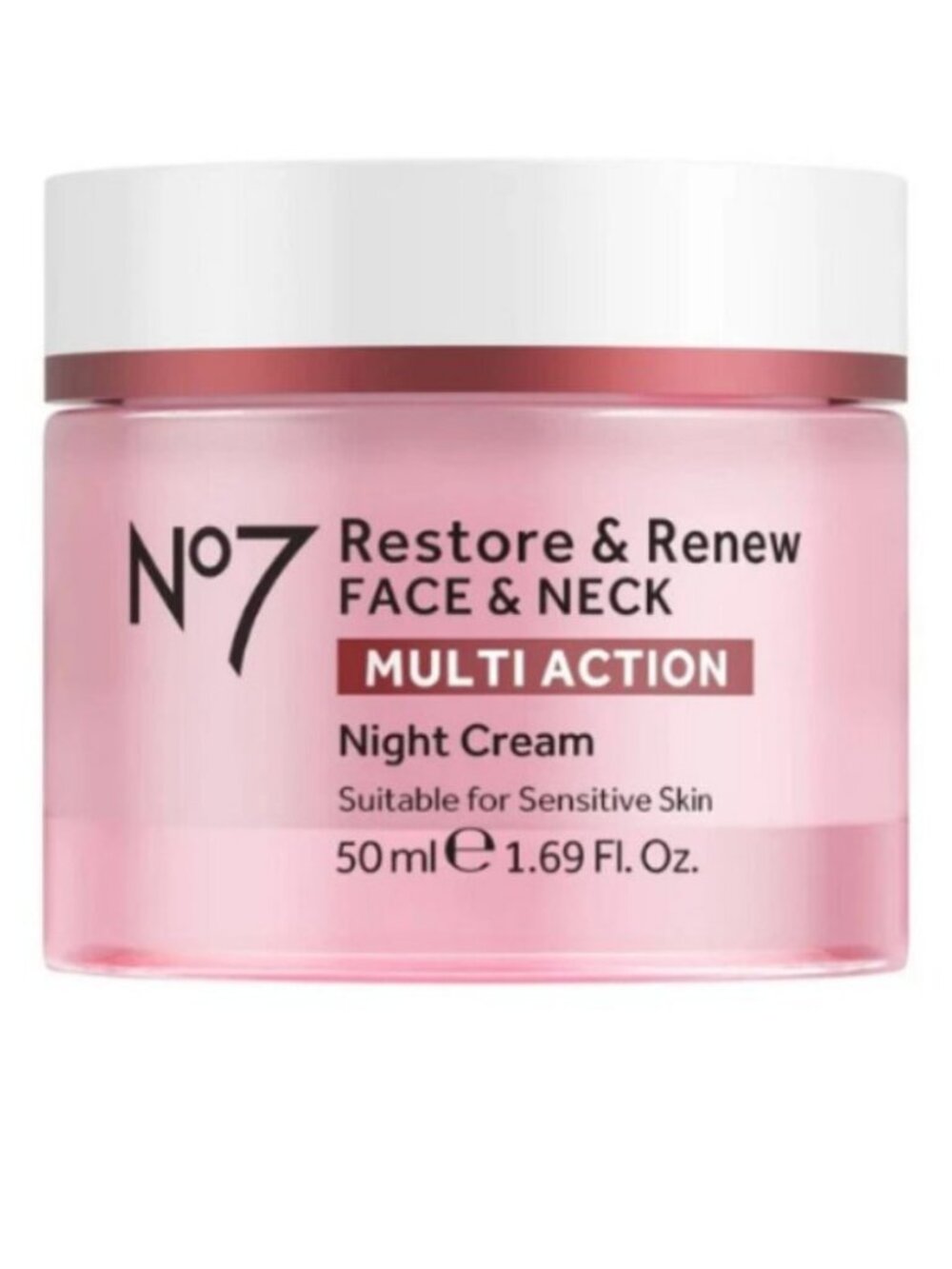 No7 Restore & Renew Night Cream 50ML Ships From US